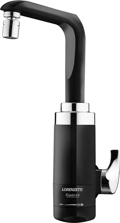 Torneira elétrica Lorenzetti Essence preta